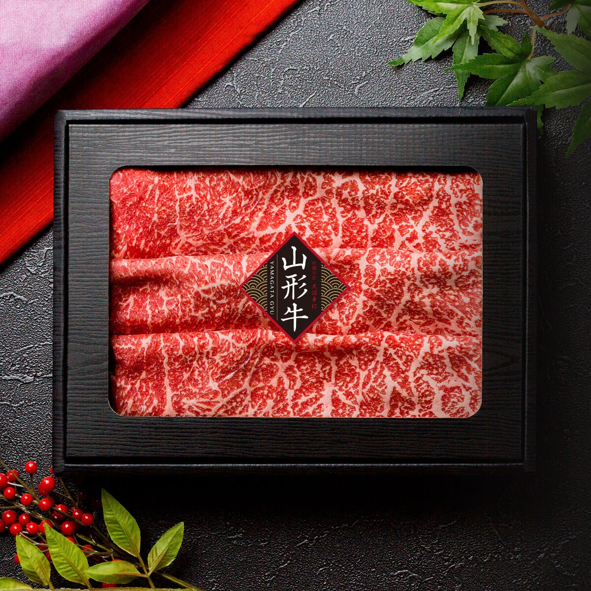 山形牛すきやき上モモ500g(4～5人前)【山形牛肉ギフト】