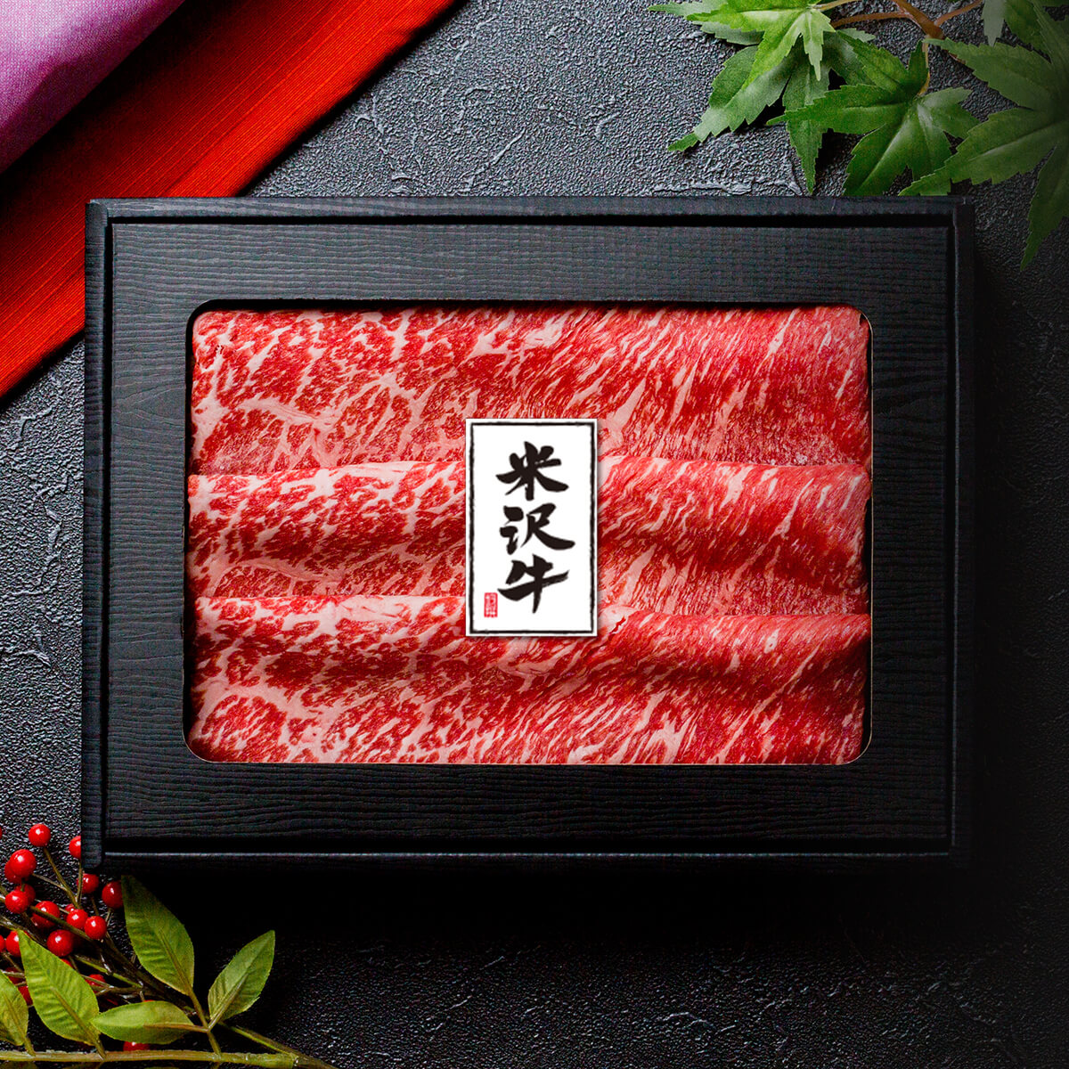 米沢牛しゃぶしゃぶ上モモ1000g(9～10人前)【米沢牛肉ギフト】