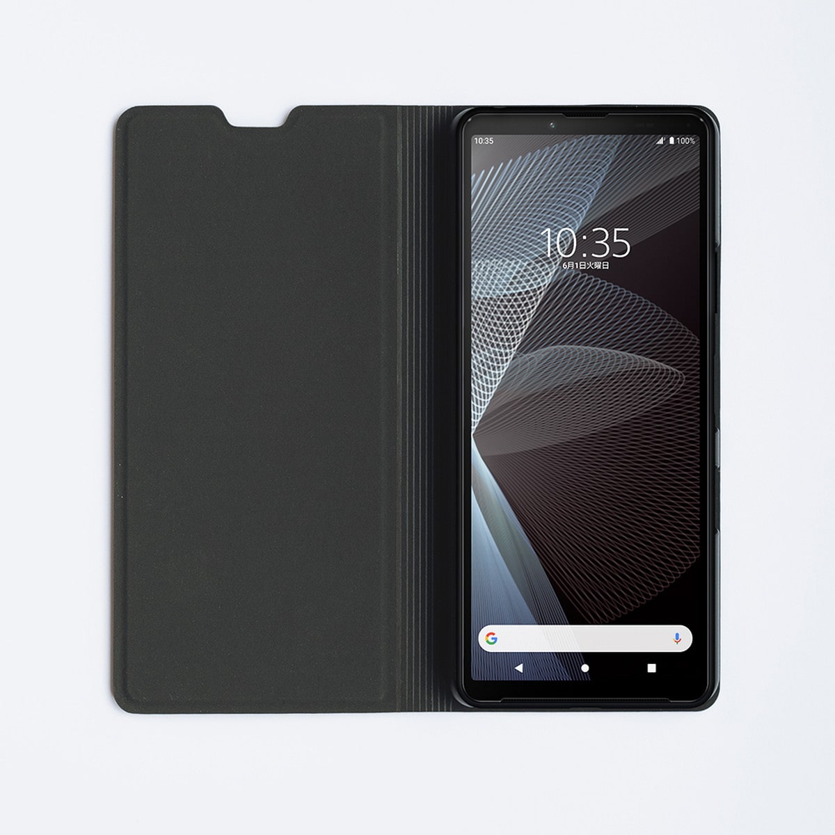 Xperia 10 III ケース ROXFIT スリムウォレット 耐衝撃 ブラック エクスペリア OtterBox オッターボックス (77-83357)