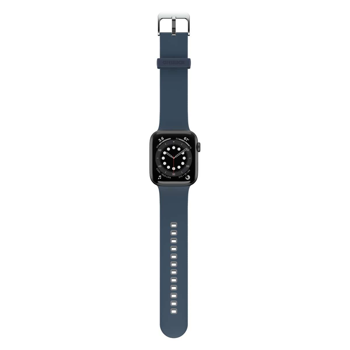Apple Watchバンド (49/46/45/44mm) ファイネストアワー ネイビー シリコン素材 抗菌素材使用  耐汗性、通気性あり スポーツに最適 77-83884 OtterBox オッターボックス ≪特価！≫ (77-83884)