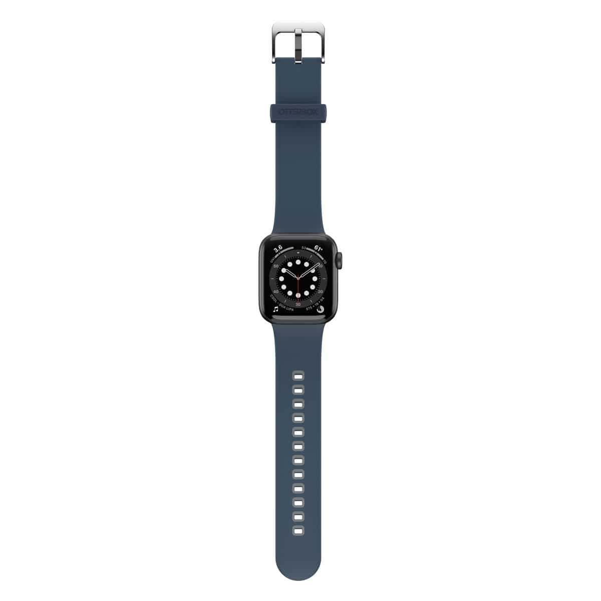 Apple Watchバンド (42/41/40/38mm) ファイネストアワー ネイビー シリコン素材 抗菌素材使用  耐汗性、通気性あり スポーツに最適 77-83898 OtterBox オッターボックス ≪特価！≫ (77-83898)