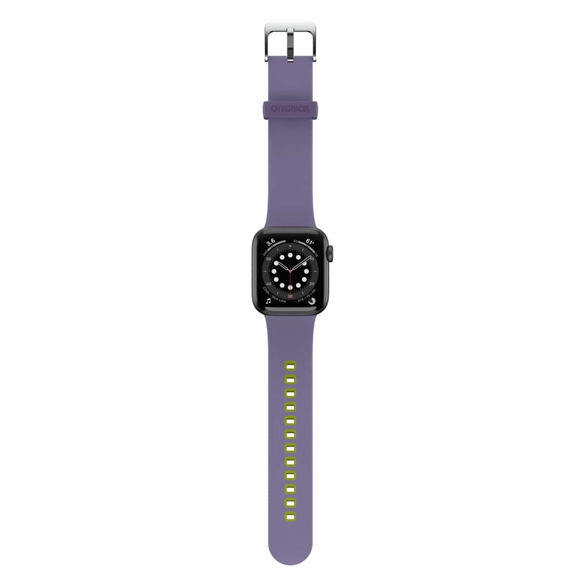 Apple Watchバンド (42/41/40/38mm) バックインタイム パープル シリコン素材 抗菌素材使用  耐汗性、通気性あり スポーツに最適 77-83899 OtterBox オッターボックス ≪特価！≫ (77-83899)