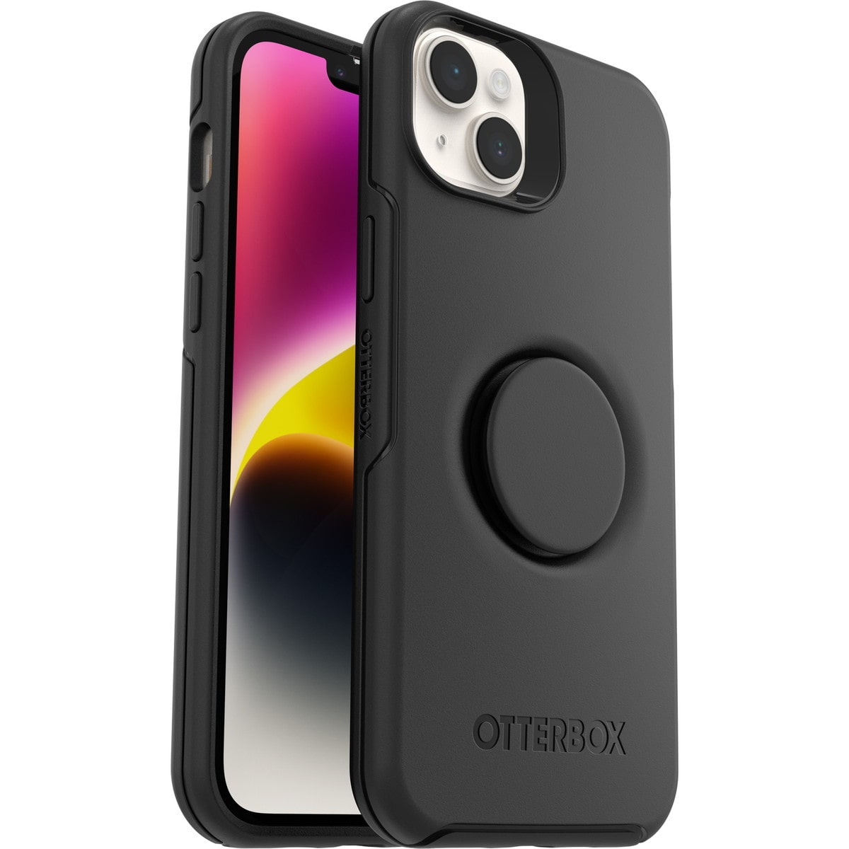 iPhone 14 Plus ケース OTTER + POP SYMMETRY ブラック 77-88743 OtterBox オッターボックス ≪特価！≫ (77-88743)