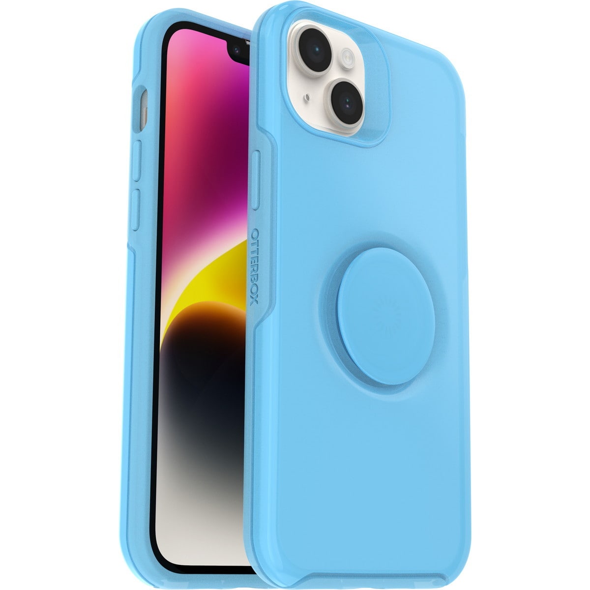 iPhone 14 Plus ケース OTTER + POP SYMMETRY シアン 77-88783 OtterBox オッターボックス ≪特価！≫ (77-88783)