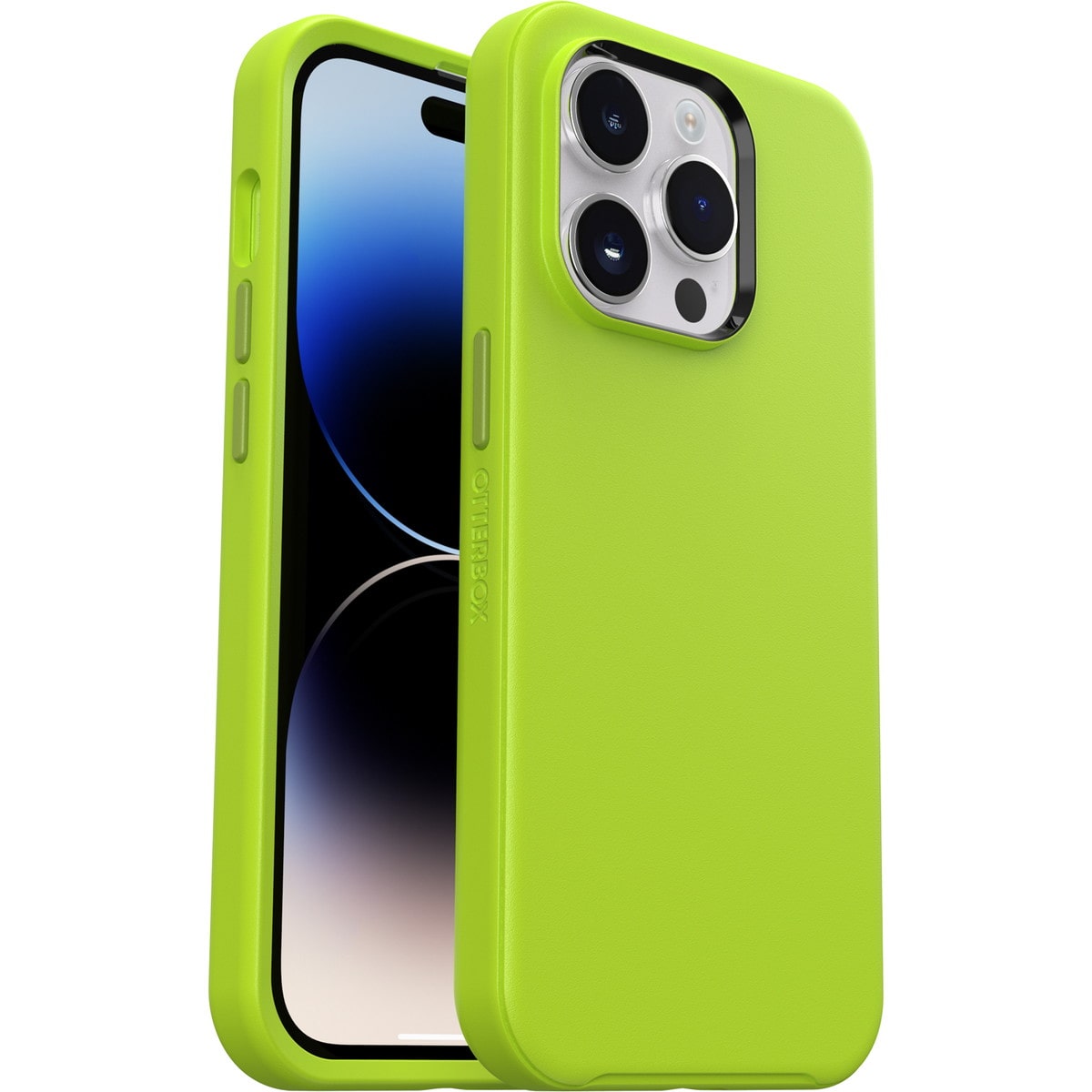 iPhone 14 Pro ケース Symmetry Plus 耐衝撃 ライムオールユアーズ OtterBox オッターボックス ≪特価！≫ (77-89055)