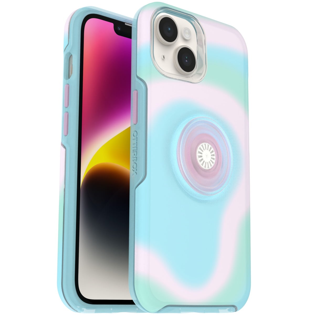 iPhone 14  ケース OTTER+POP Symmetry Clear 耐衝撃 グローイングオーラ OtterBox オッターボックス ≪特価！≫ (77-89716)