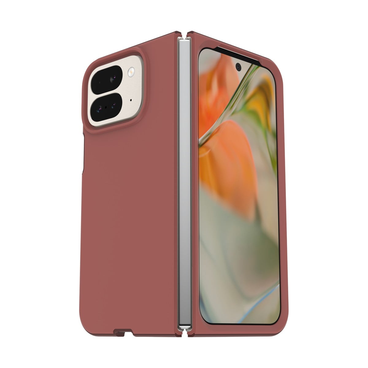 Google Pixel 9 Pro Fold ケース Thin Flex 耐衝撃 レッドクレイ OtterBox オッターボックス (77-95578)