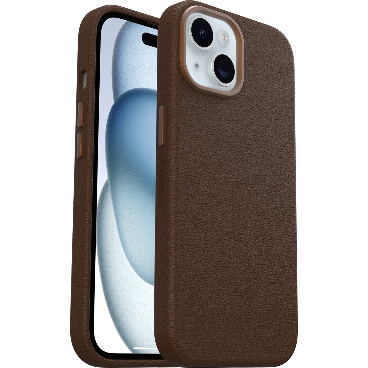 iPhone 15  ケース Symmetry Cactus Leather Rich Adobe ブラウン OtterBox オッターボックス ≪特価！≫ (77-95727)