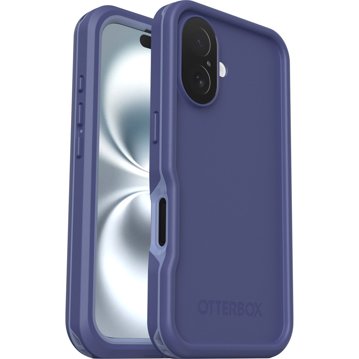 iPhone 16 スマホケース スマホカバー Fre MagSafe対応 Denver Dusk Purple 防水 耐衝撃 パープル (77-96146)