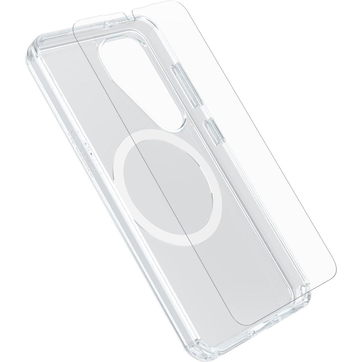 Galaxy S25 スマホケース スマホカバー+ガラスフィルム セット  Symmetry Clear Magnets+Premium Glass (78-81493)