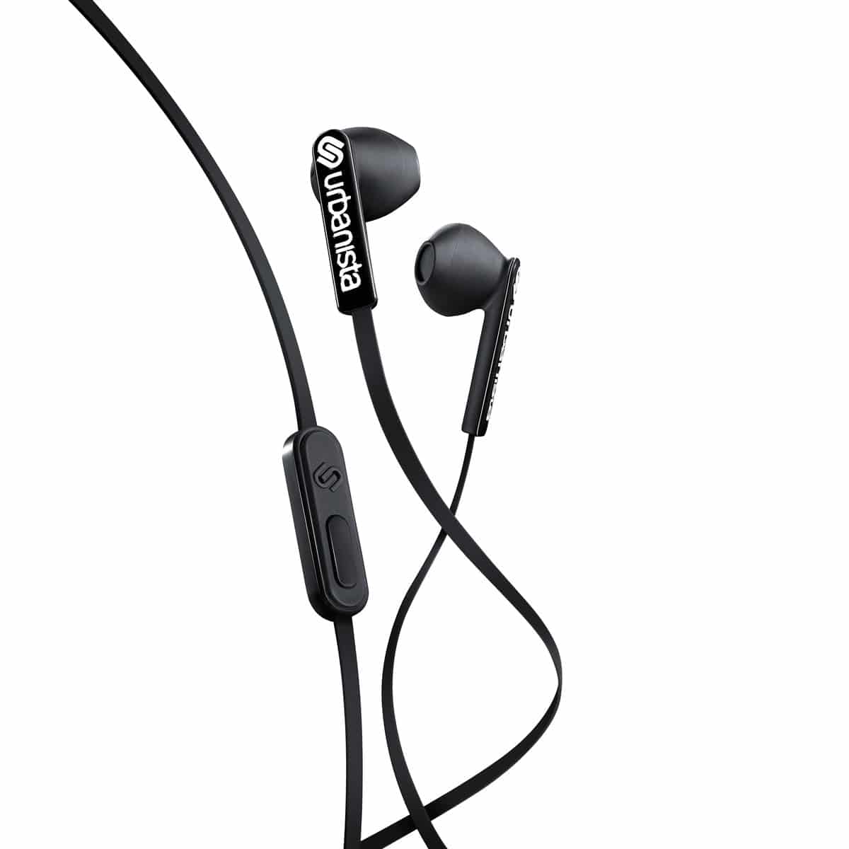 urbanista[アーバニスタ] イヤホン SAN FRANCISCO[サンフランシスコ] Black 有線イヤホン Type-C 耳にフィット ミッドナイトブラック (1037402)