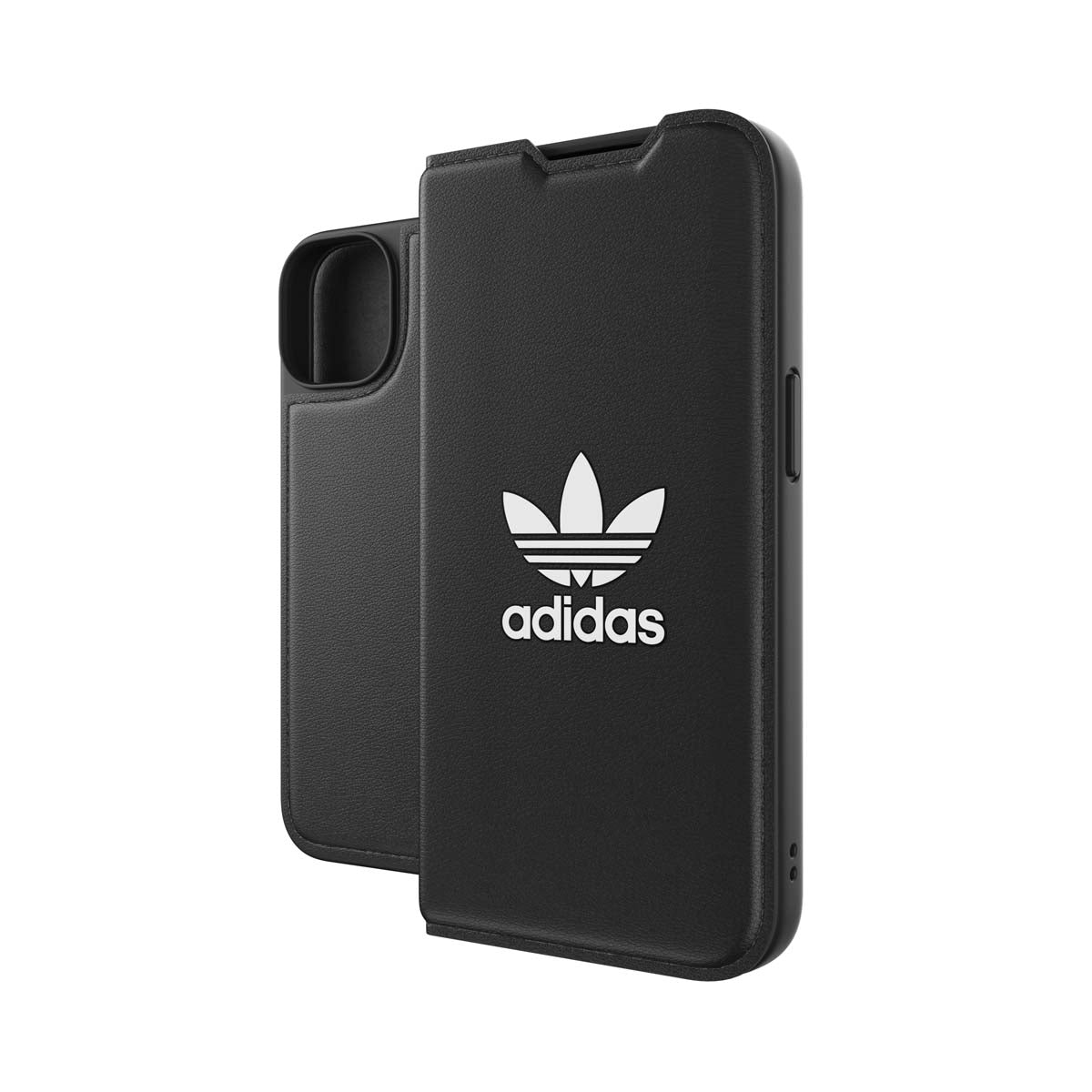 adidas Originals[アディダス オリジナルス] iPhone 14 スマホケース スマホカバー BOOKLET BASIC Black/White 手帳型 カードスリット シンプル ロゴ ブラック/ホワイト ≪特価！≫ (50181(GC2928))