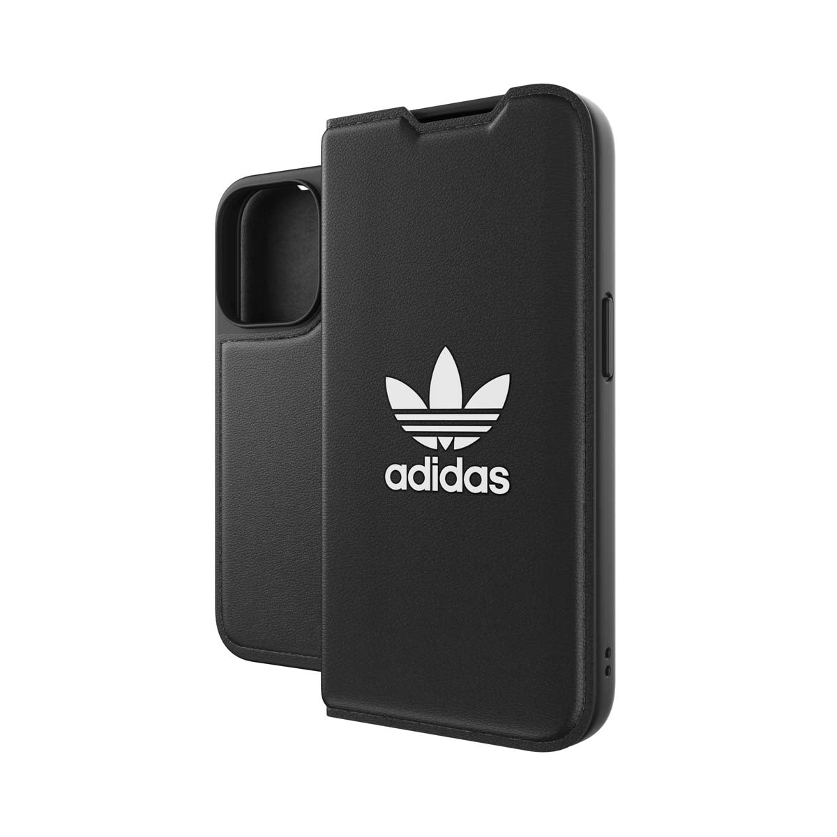 adidas Originals[アディダス オリジナルス] iPhone 14 Pro スマホケース スマホカバー BOOKLET BASIC Black/White 手帳型 カードスリット シンプル ロゴ ブラック/ホワイト ≪特価！≫ (50182(GC2929))