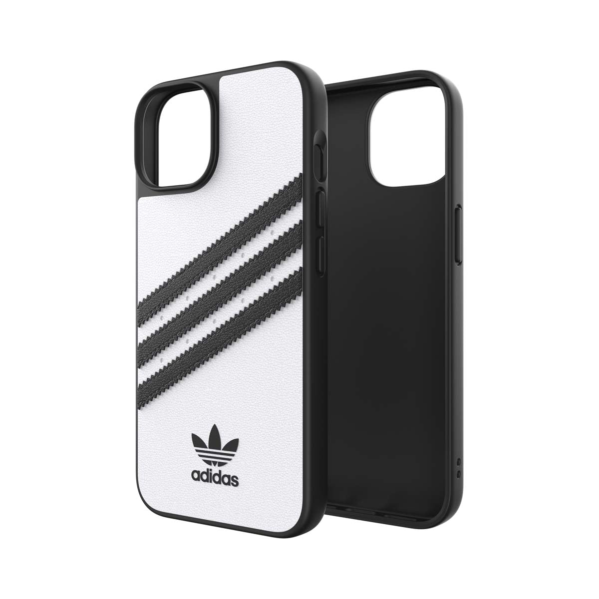 adidas Originals[アディダス オリジナルス] iPhone 14 スマホケース スマホカバー White/Black SAMBAシリーズモチーフ ホワイト/ブラック ≪特価！≫ (50189(GC2936))