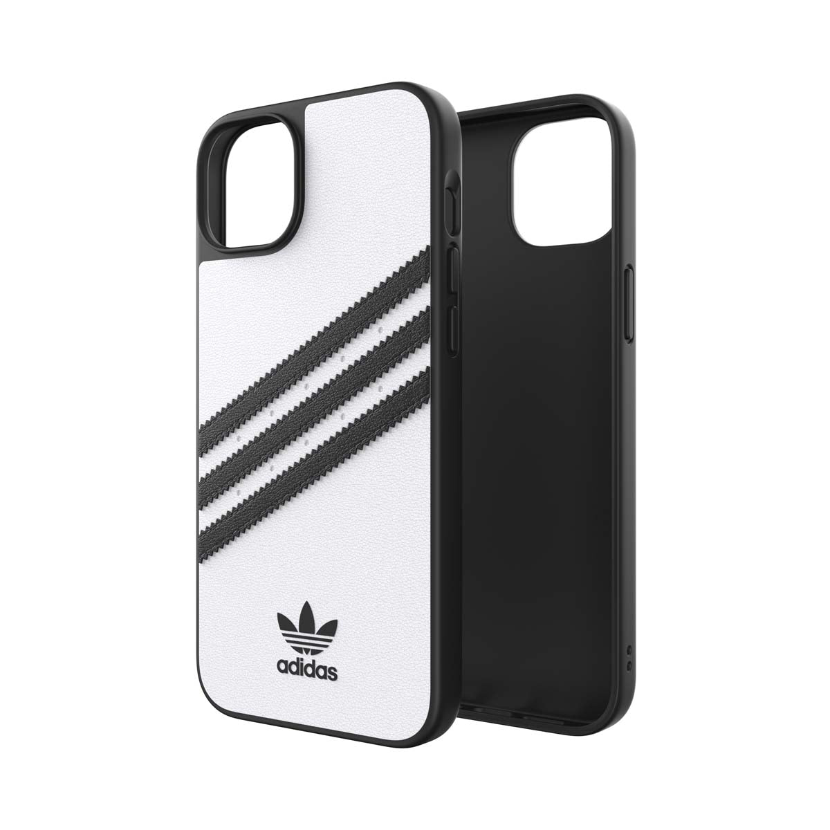 adidas Originals[アディダス オリジナルス] iPhone 14 Plus スマホケース スマホカバー White/Black SAMBAシリーズモチーフ ホワイト/ブラック ≪特価！≫ (50191(GC2938))