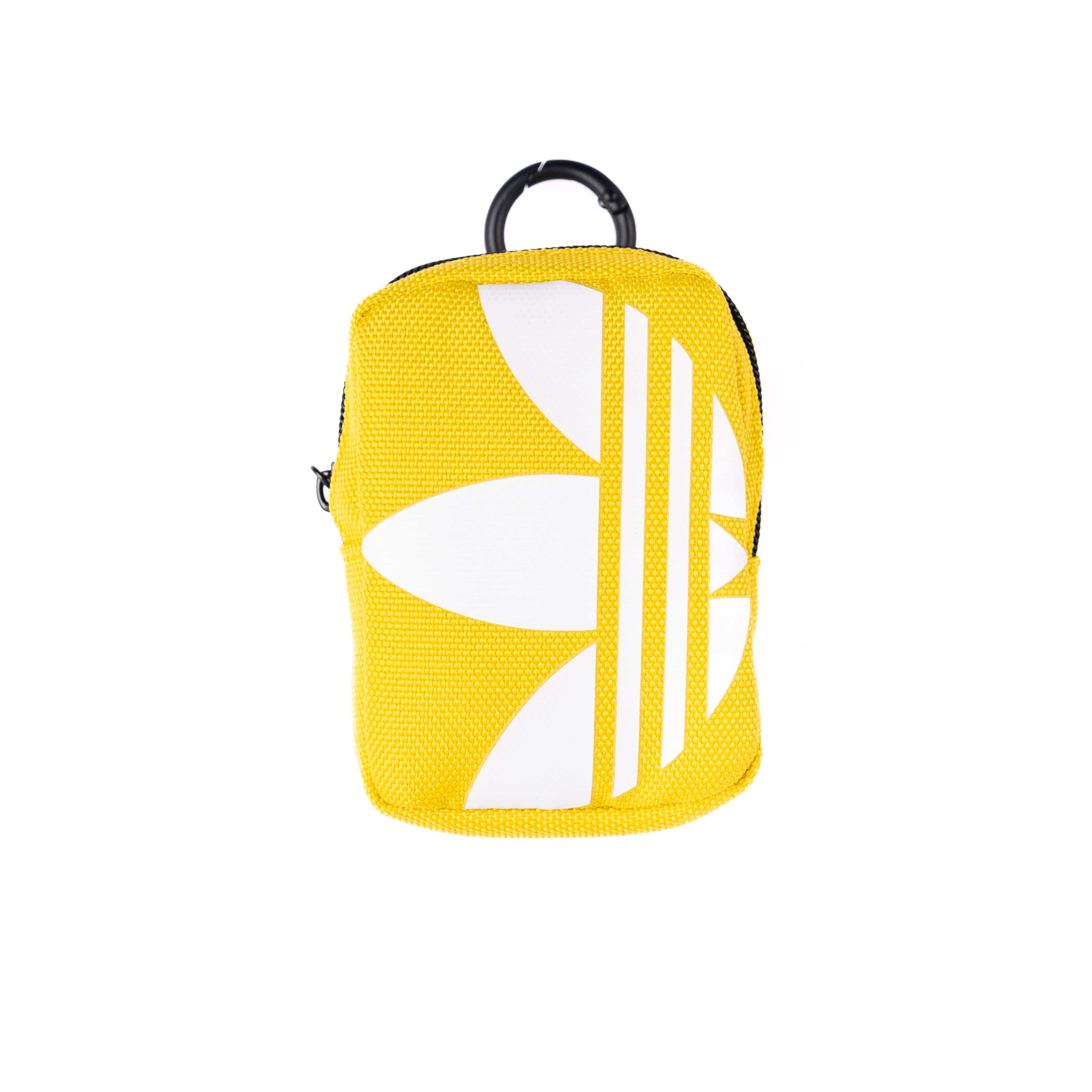 adidas Originals[アディダス オリジナルス] Small Tech Pouch Gold/White Yellow  ポーチ 小物入れ リング≪特価！≫ (カラビナ)付 ロゴ ゴールド/ホワイト イエロー ≪特価！≫ (51727(IQ5122))