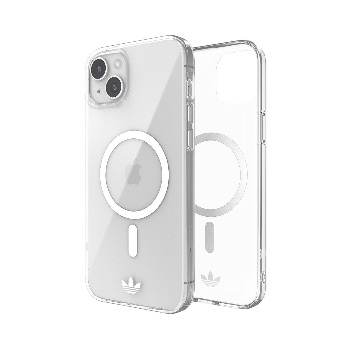 adidas Originals[アディダス オリジナルス] iPhone 15 Plus スマホケース スマホカバー MagSafe CLEAR シンプル ロゴ マグネット クリア ≪特価！≫ (53828(IR3868))