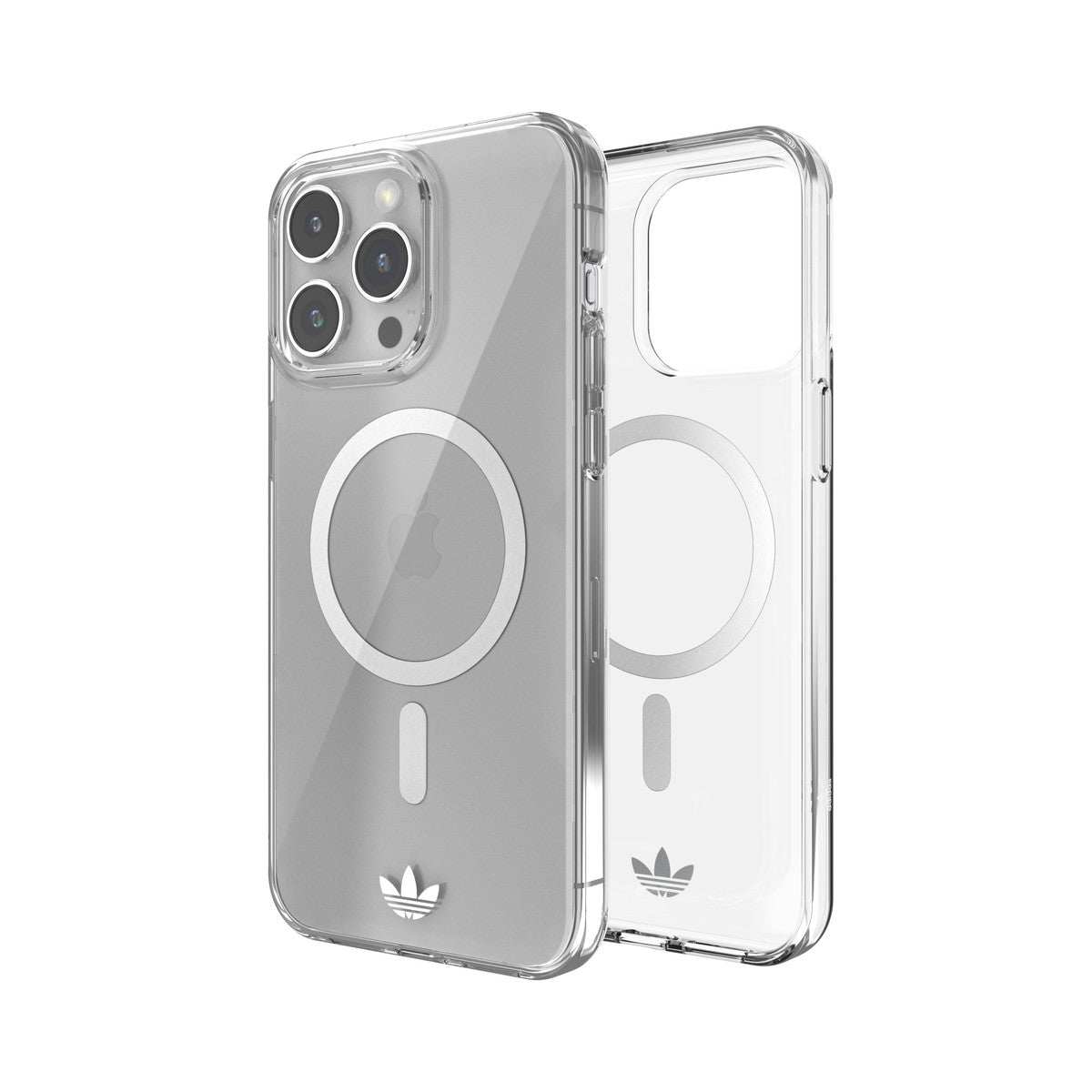 adidas Originals[アディダス オリジナルス] iPhone 15 Pro Max スマホケース スマホカバー MagSafe CLEAR シンプル ロゴ マグネット クリア ≪特価！≫ (53829(IR3869))