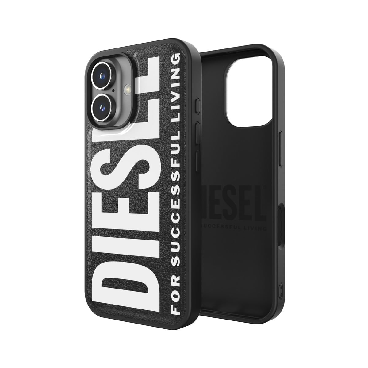 DIESEL[ディーゼル] iPhone 16 case Core MagSafe Black スマホケース スマホカバー MagSafe対応 ロゴ ブラック (60127)
