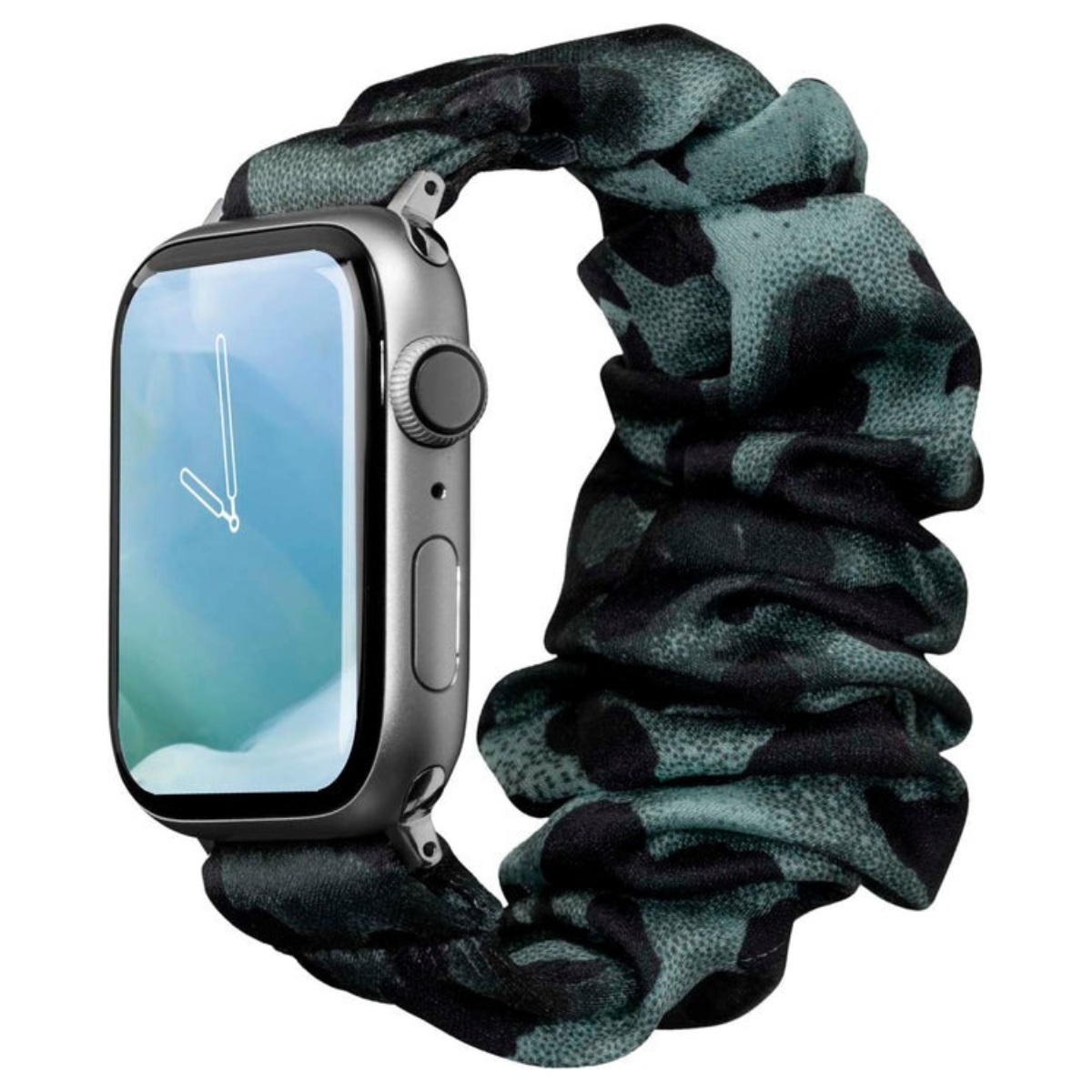 [OUTLET] Apple Watch バンド (42/41/40/38mm)用 POP LOOP Watch Strap レパードグリーン(レオパード柄 Green/Black(グリーン/ブラック) LAUT[ラウト]