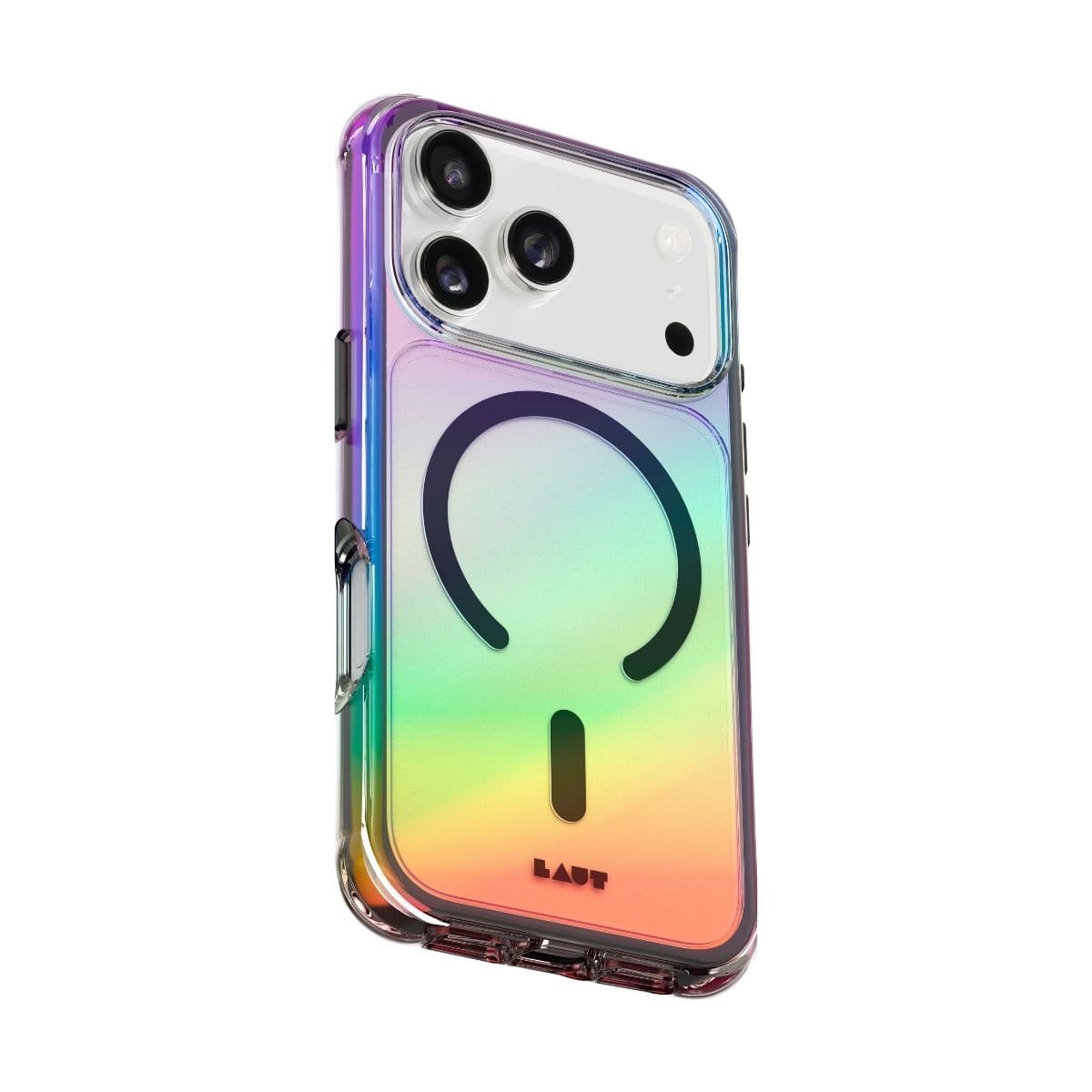 LAUT[ラウト] iPhone 17 Pro スマホケース スマホカバー AERO HOLO ミッドナイト