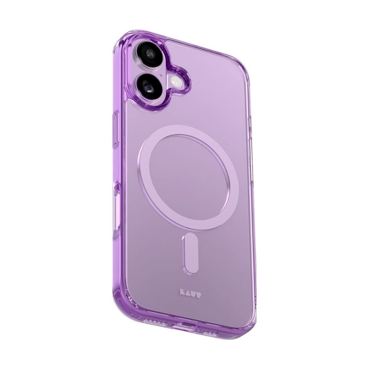 LAUT[ラウト] iPhone 17 スマホケース スマホカバー CRYSTAL FLURO ライトピンク