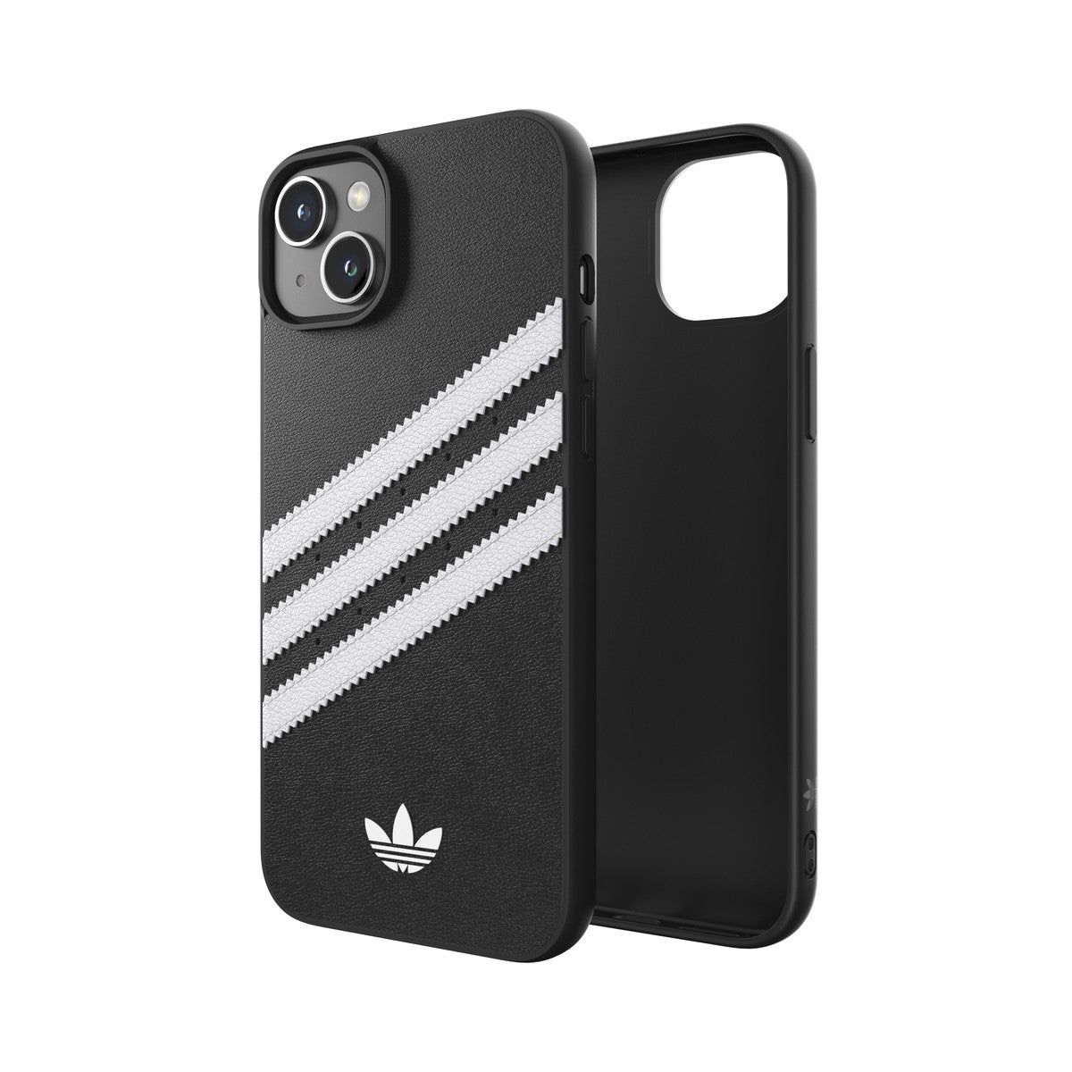 adidas Originals iPhone15Plusケース SAMBA ブラック/ホワイト