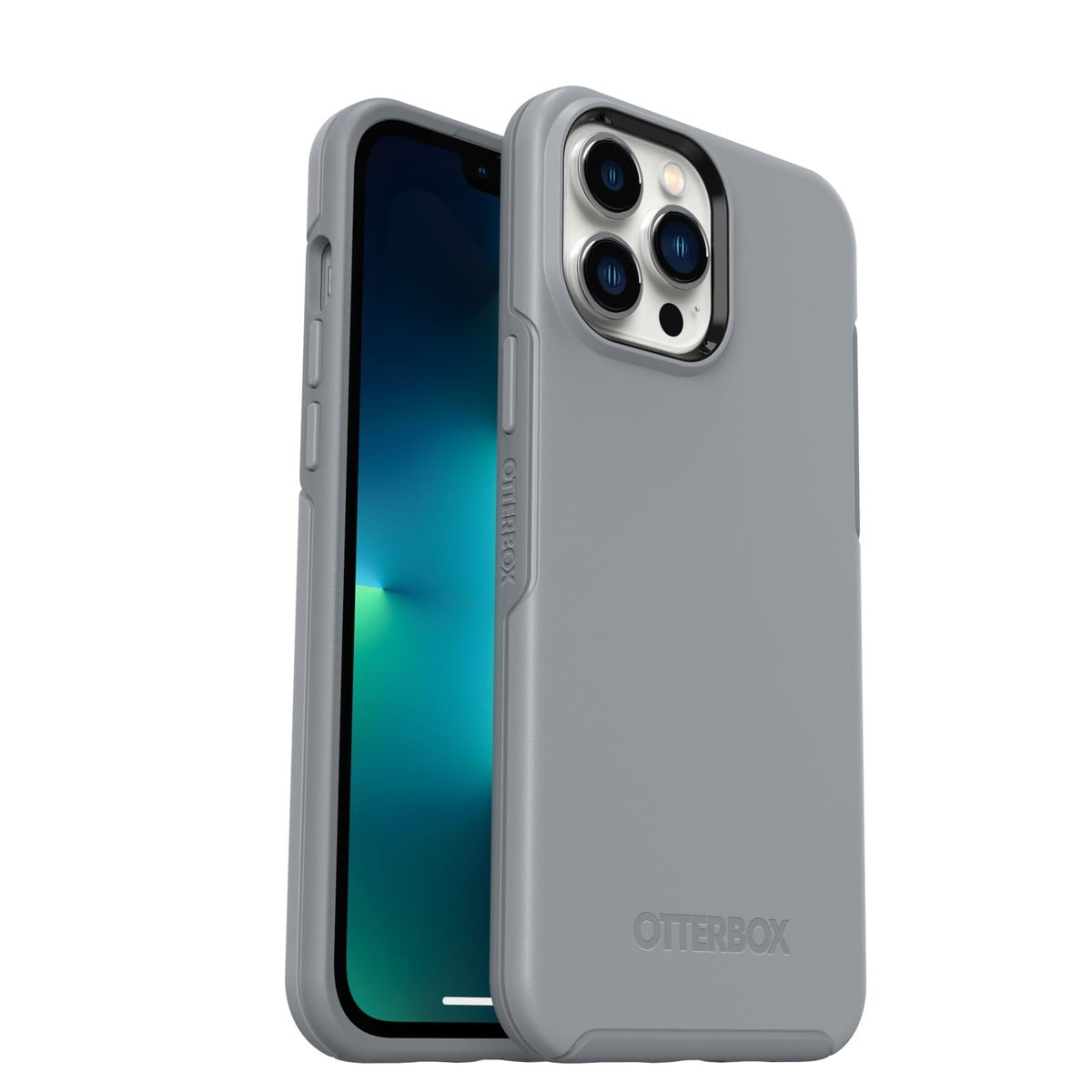 [OUTLET] iPhone 13 Pro Max スマホケース スマホカバー レシルグレイ(グレー) OtterBox[オッターボックス] Symmetry[シンメトリー] (77-83488)