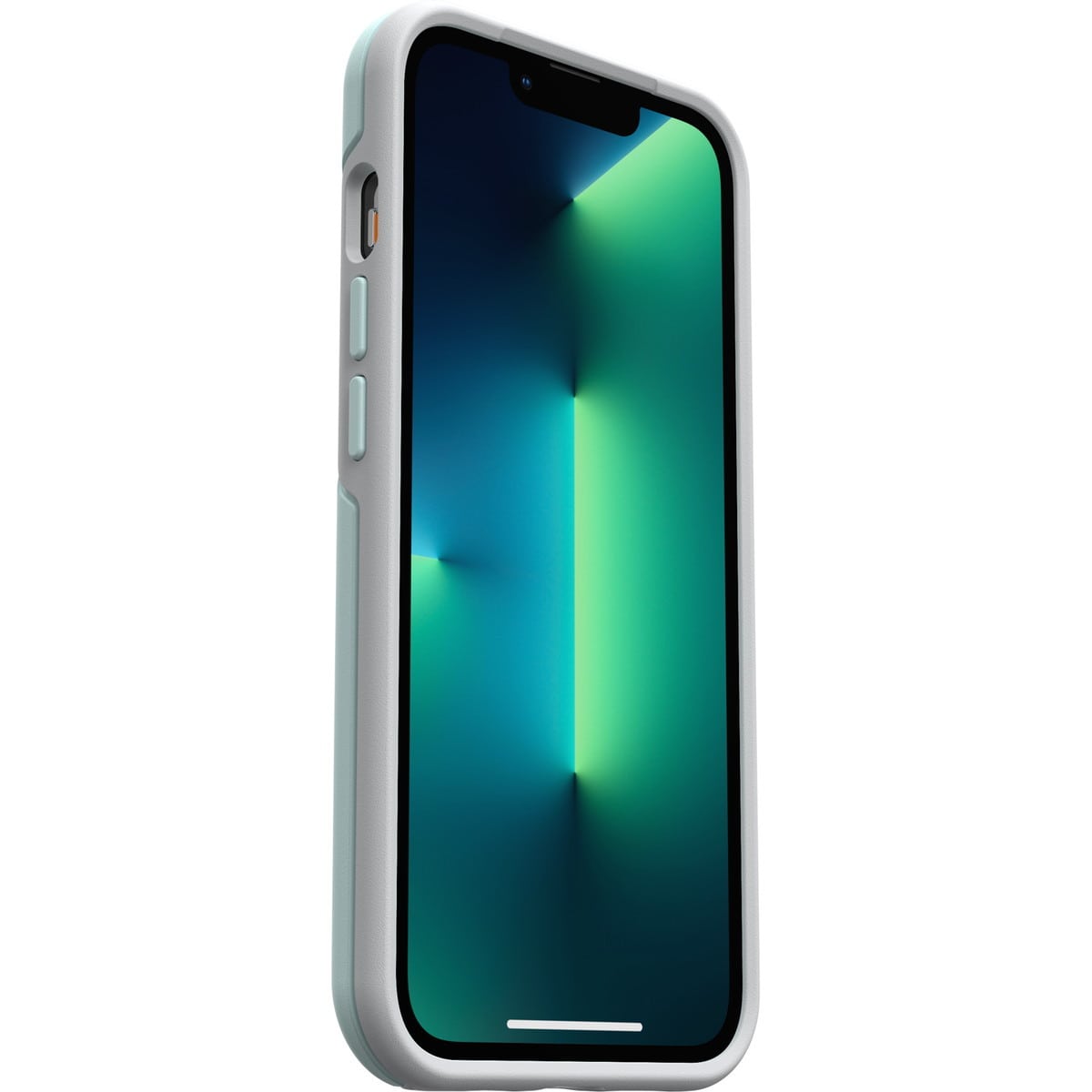 [OUTLET] iPhone 13 Pro スマホケース スマホカバー スマホグリップ/スマホスタンド内蔵 トランクィルウォーターズ(ミントカラー) OtterBox[オッターボックス] OTTER+POP Symmetry[オッター・ポップ シンメトリー] (77-83545)
