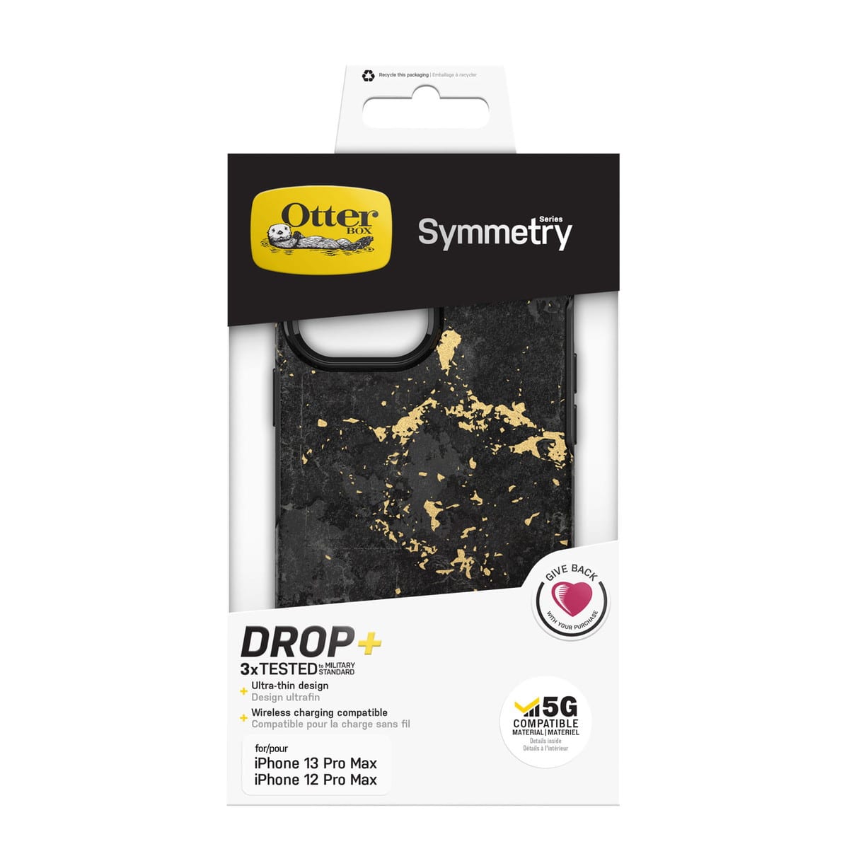 [OUTLET] iPhone 13 Pro Max スマホケース スマホカバー Black(ブラック/ウェザード柄) OtterBox[オッターボックス] Symmetry[シンメトリー] GRAPHICS ENIGMA (77-83580)