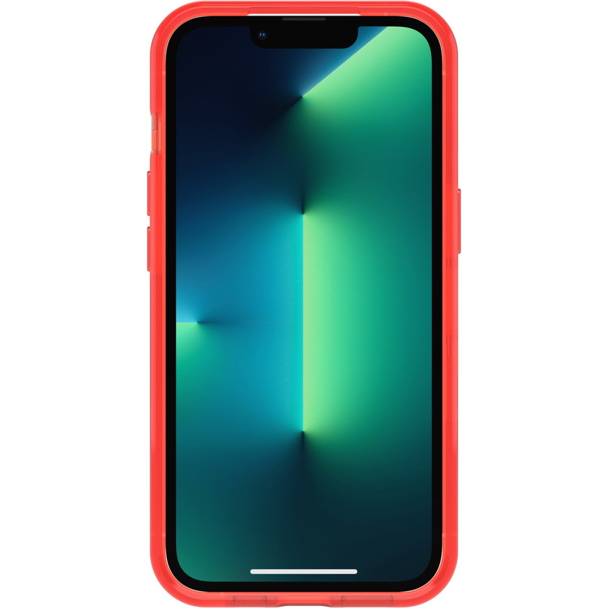 [OUTLET] iPhone 13 Pro スマホケース スマホカバー MagSafe対応 CLEAR/インザレッド(クリア/レッド) OtterBox[オッターボックス] Symmetry PLUS[シンメトリー プラス] (77-83642)
