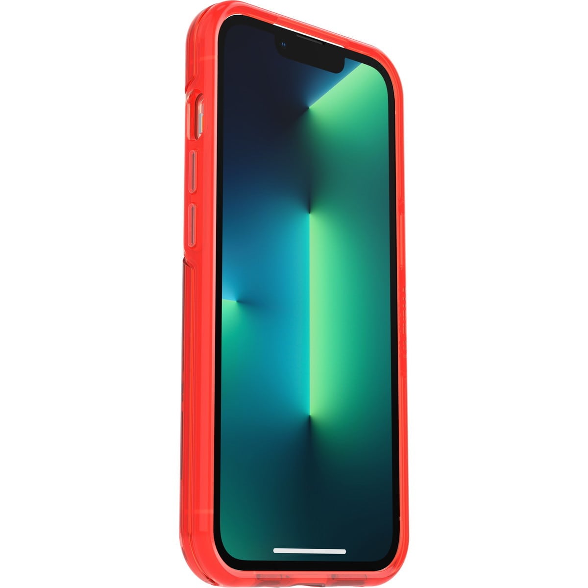 [OUTLET] iPhone 13 Pro スマホケース スマホカバー MagSafe対応 CLEAR/インザレッド(クリア/レッド) OtterBox[オッターボックス] Symmetry PLUS[シンメトリー プラス] (77-83642)