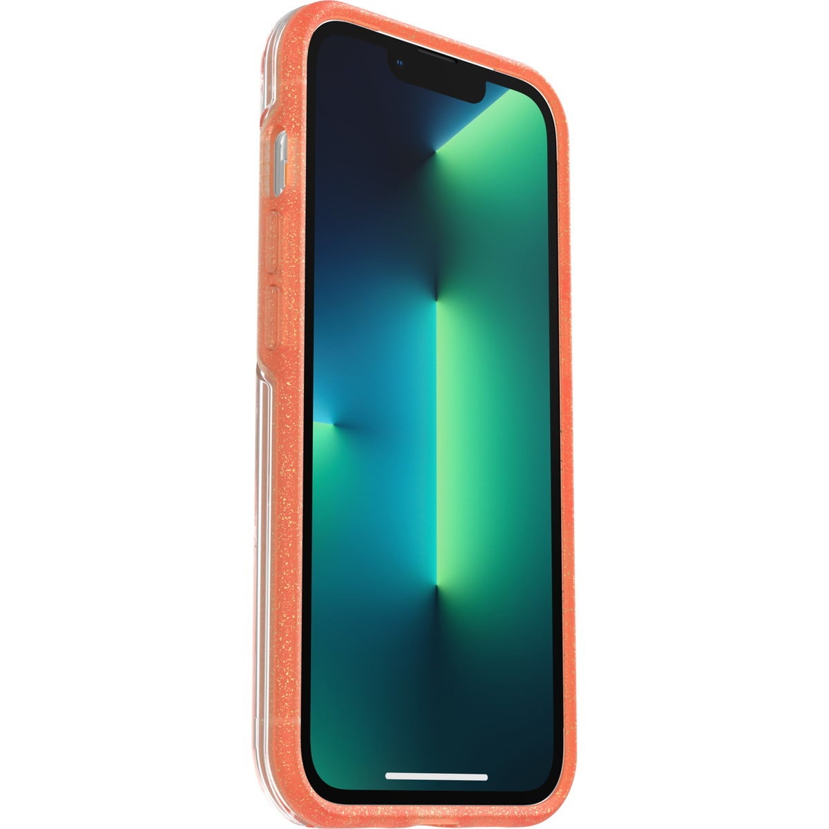 [OUTLET] iPhone 13 Pro スマホケース スマホカバー スマホグリップ/スマホスタンド内蔵 メロンドラマティック(Clear(クリア)/オレンジラメ) OtterBox[オッターボックス] OTTER+POP Symmetry[オッター・ポップ シンメトリー] (77-83711)