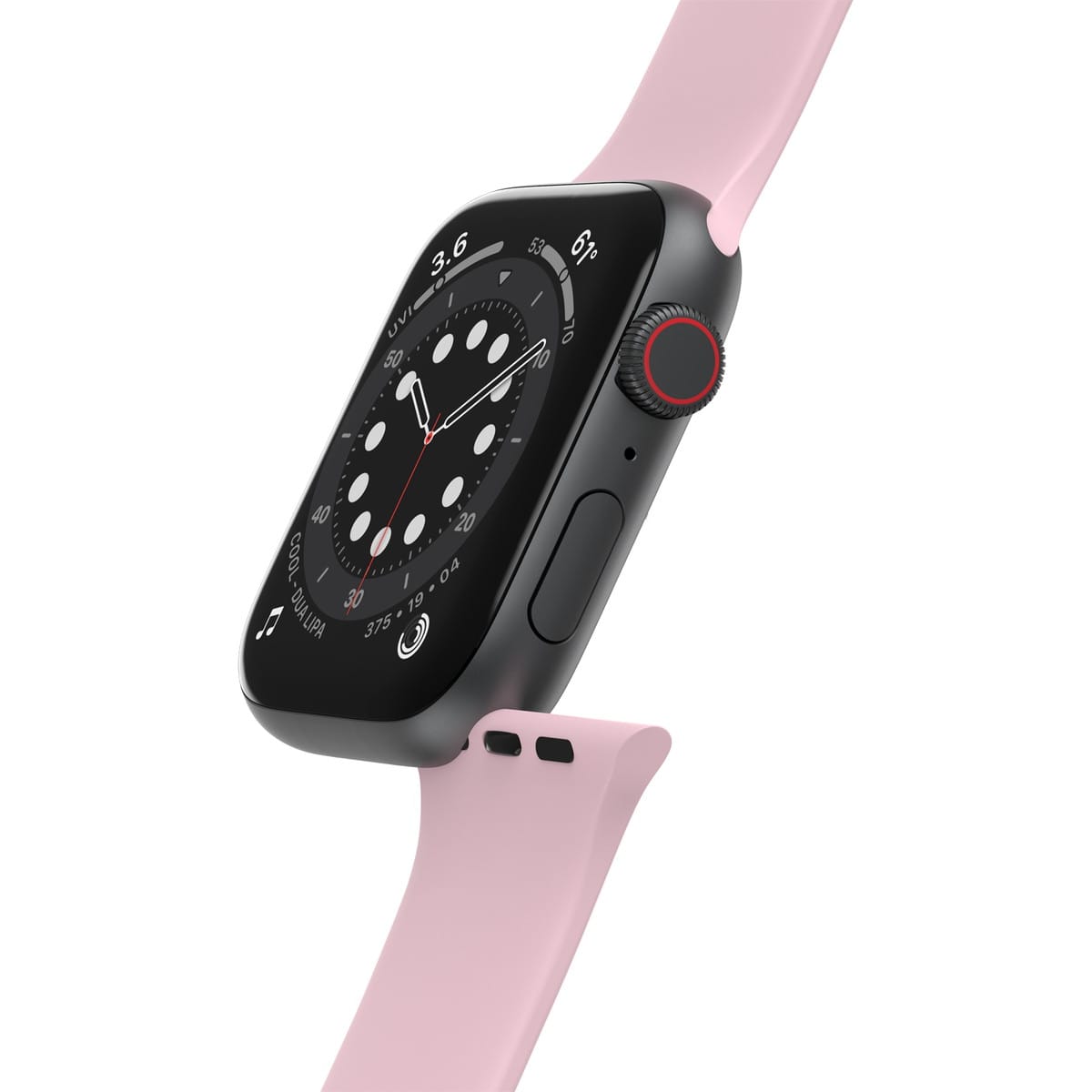 [OUTLET] Apple Watchバンド (49/46/45/44mm) シリコン素材 抗菌素材使用 ピンキープロミス(ピンク) OtterBox[オッターボックス] (77-83882)