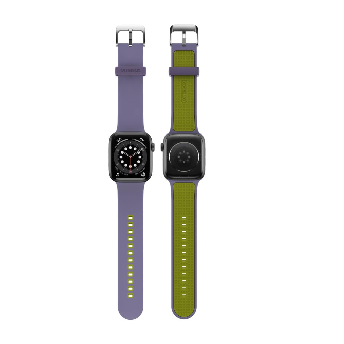 [OUTLET] Apple Watchバンド (49/46/45/44mm) シリコン素材 抗菌素材使用 バックインタイム(ラベンダー) OtterBox[オッターボックス] (77-83885)