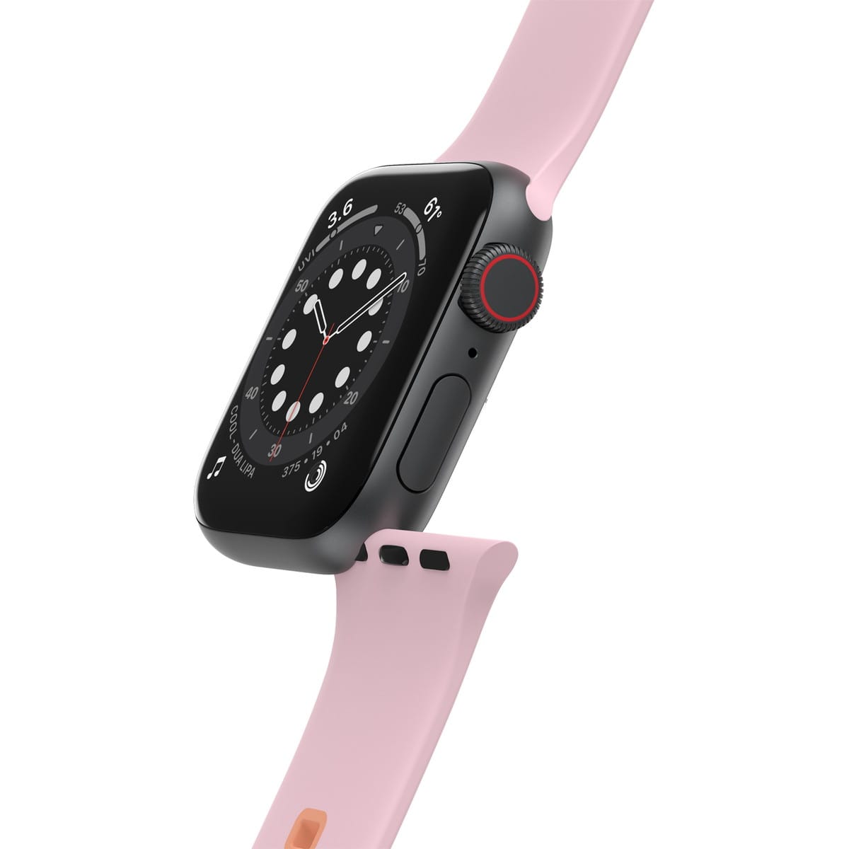 [OUTLET] Apple Watchバンド (42/41/40/38mm) シリコン素材 抗菌素材使用 ピンキープロミス(ピンク) OtterBox[オッターボックス] (77-83896)