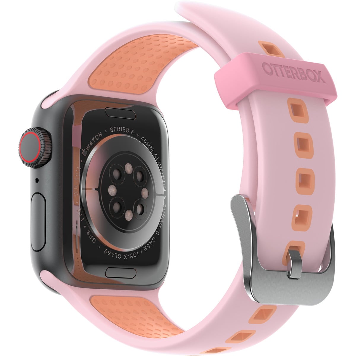 [OUTLET] Apple Watchバンド (42/41/40/38mm) シリコン素材 抗菌素材使用 ピンキープロミス(ピンク) OtterBox[オッターボックス] (77-83896)