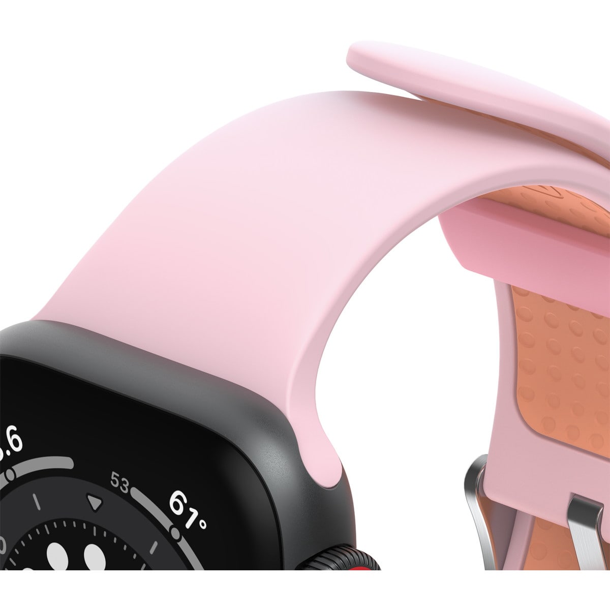 [OUTLET] Apple Watchバンド (42/41/40/38mm) シリコン素材 抗菌素材使用 ピンキープロミス(ピンク) OtterBox[オッターボックス] (77-83896)