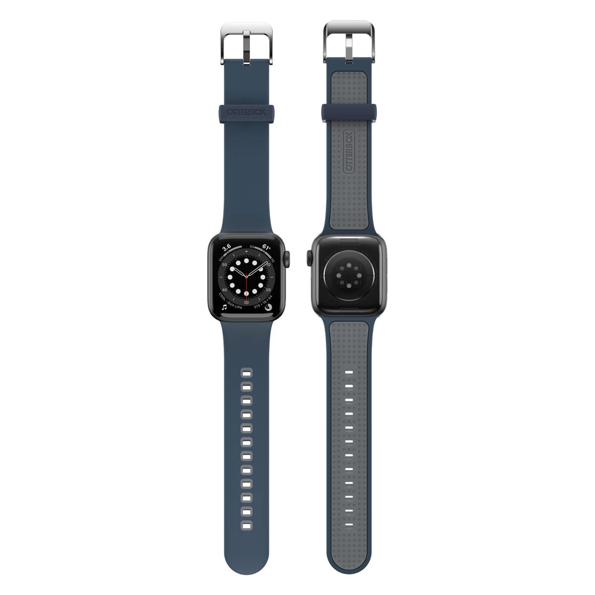 [OUTLET] Apple Watchバンド (42/41/40/38mm) シリコン素材 抗菌素材使用 ファイネストアワー(ネイビー) OtterBox[オッターボックス] (77-83898)