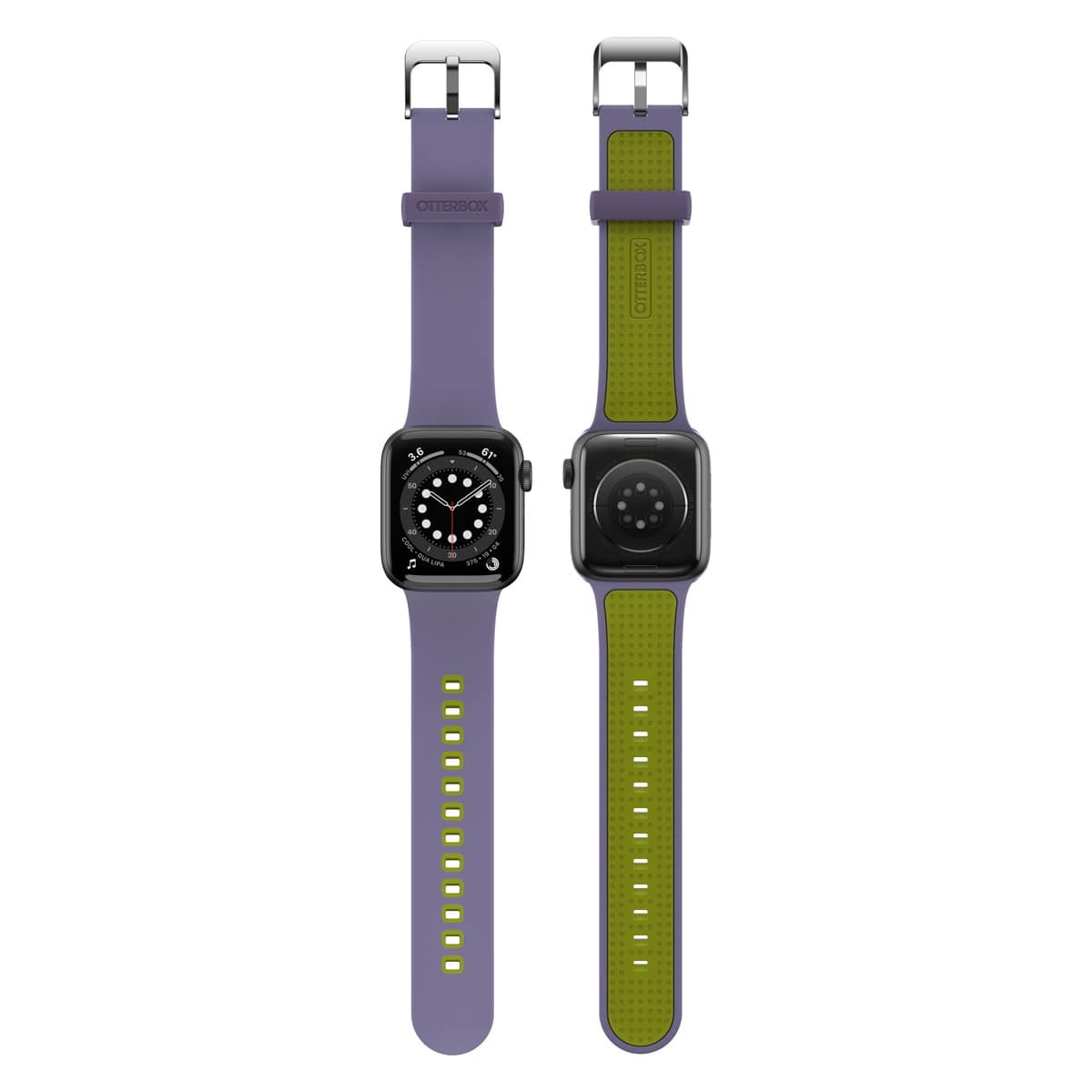 [OUTLET] Apple Watchバンド (42/41/40/38mm) シリコン素材 抗菌素材使用 バックインタイム(ラベンダー) OtterBox[オッターボックス] (77-83899)