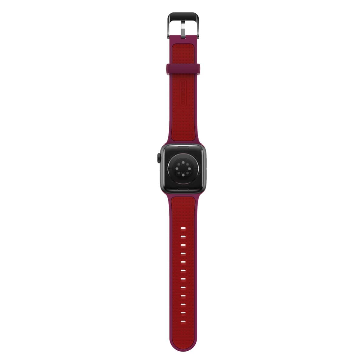 [OUTLET] Apple Watchバンド (42/41/40/38mm) シリコン素材 抗菌素材使用 パルスチェック(パープル) OtterBox[オッターボックス] (77-83900)