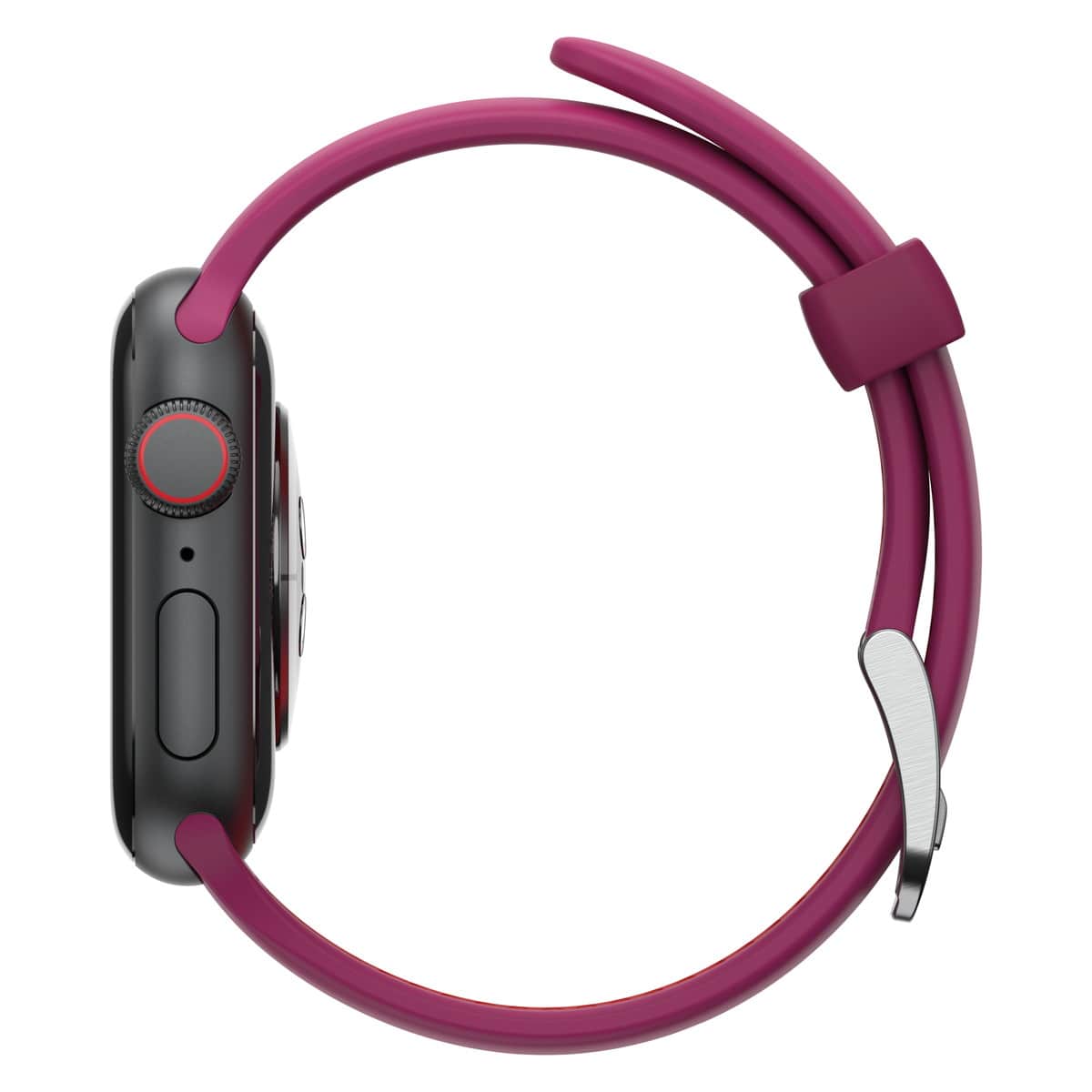 [OUTLET] Apple Watchバンド (42/41/40/38mm) シリコン素材 抗菌素材使用 パルスチェック(パープル) OtterBox[オッターボックス] (77-83900)