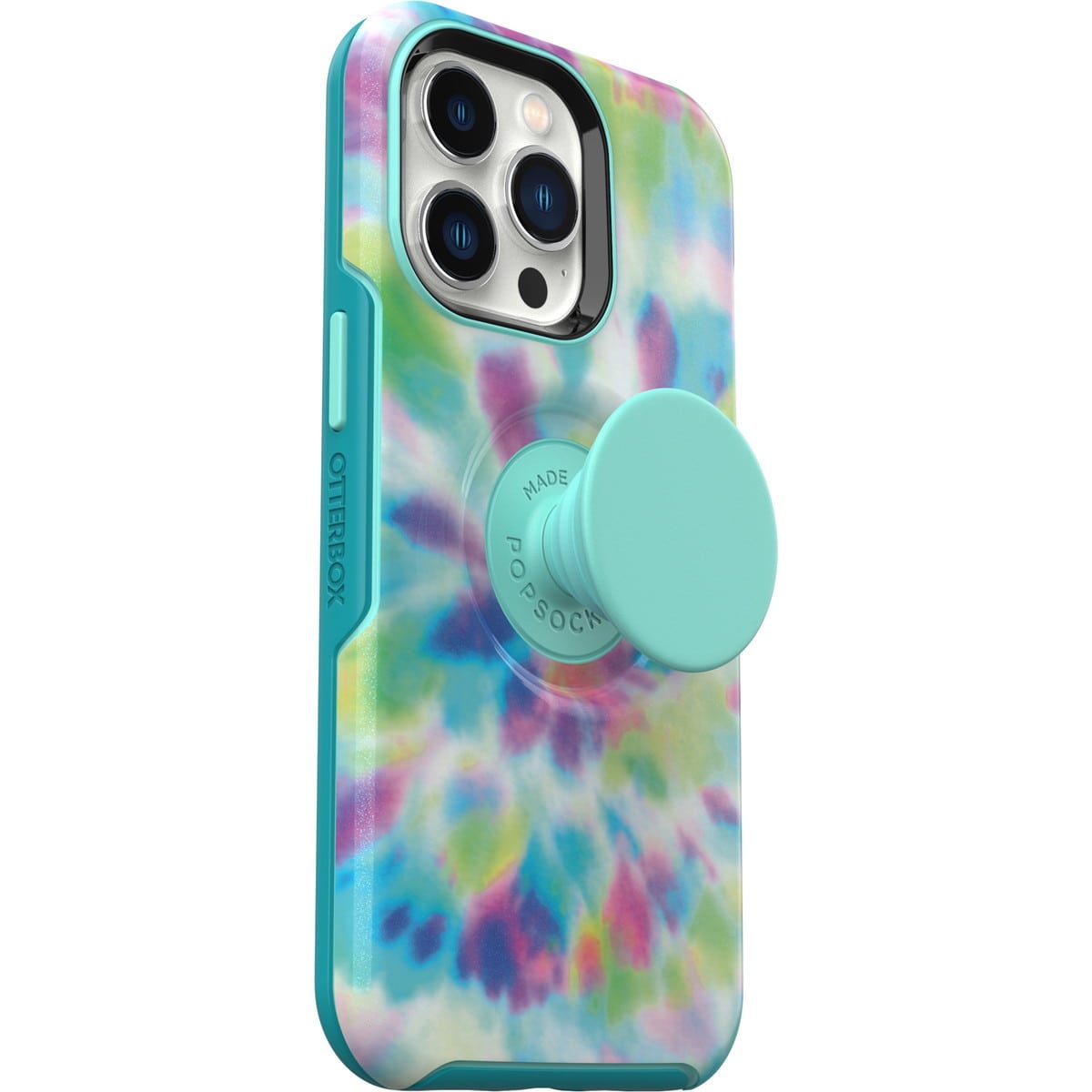 [OUTLET] iPhone 13 Pro スマホケース スマホカバー スマホグリップ/スマホスタンド内蔵 デイトリップグラフィック(カラフル/マーブル模様) OtterBox[オッターボックス] OTTER+POP Symmetry[オッター・ポップ シンメトリー] (77-84578)