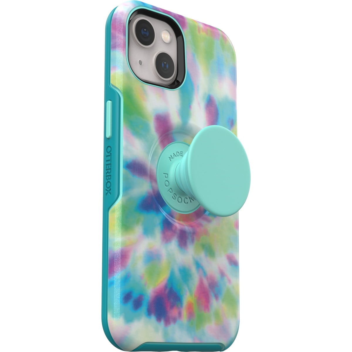 [OUTLET] iPhone 13 スマホケース スマホカバー スマホグリップ/スマホスタンド内蔵 デイトリップグラフィック(カラフル/マーブル模様) OtterBox[オッターボックス] OTTER+POP Symmetry[オッター・ポップ シンメトリー] (77-85405)