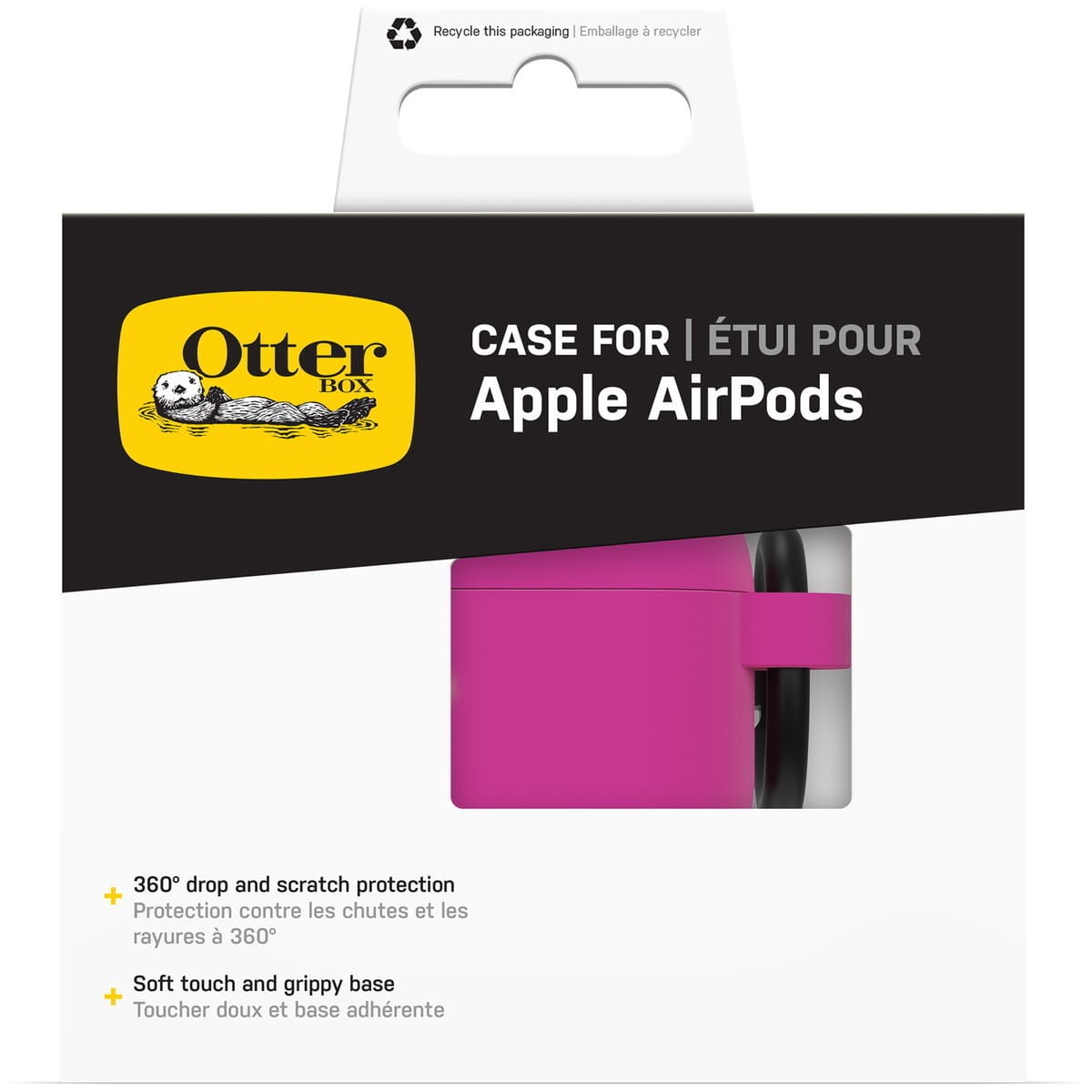 [OUTLET] AirPods[第3世代] AirPodsケース AirPodsッカバー ワイヤレス充電対応 リング付 耐衝撃 ストロベリーショートケーキ(ピンク) OtterBox[オッターボックス] (77-87830)