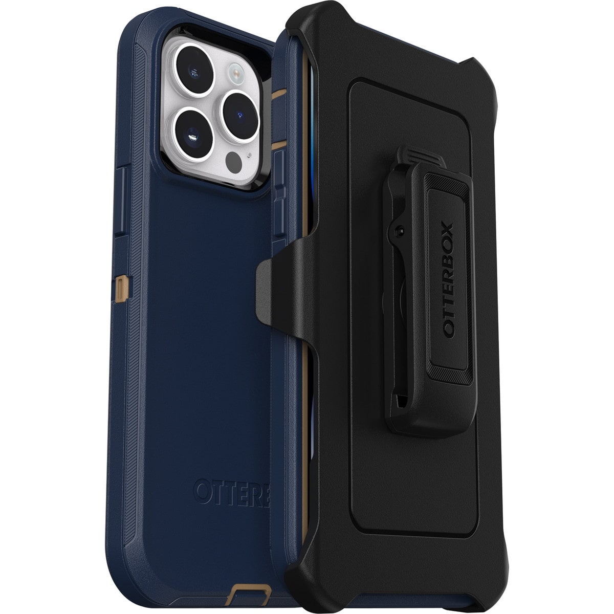 [OUTLET] iPhone 14 Pro Max スマホケース スマホカバー ホルスタークリップ/スタンド付 ブルースエードシューズ(ネイビー) OtterBox[オッターボックス] DEFENDER[ディフェンダー] (77-88395)