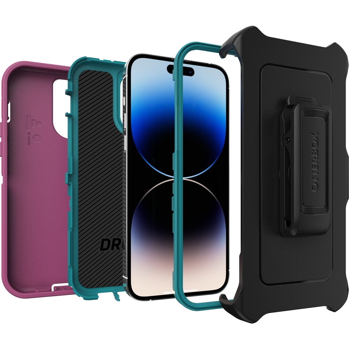 [OUTLET] iPhone 14 Pro Max スマホケース スマホカバー ホルスタークリップ/スタンド付 キャニオンサン(Pink/ピンク) OtterBox[オッターボックス] DEFENDER[ディフェンダー] (77-88397)