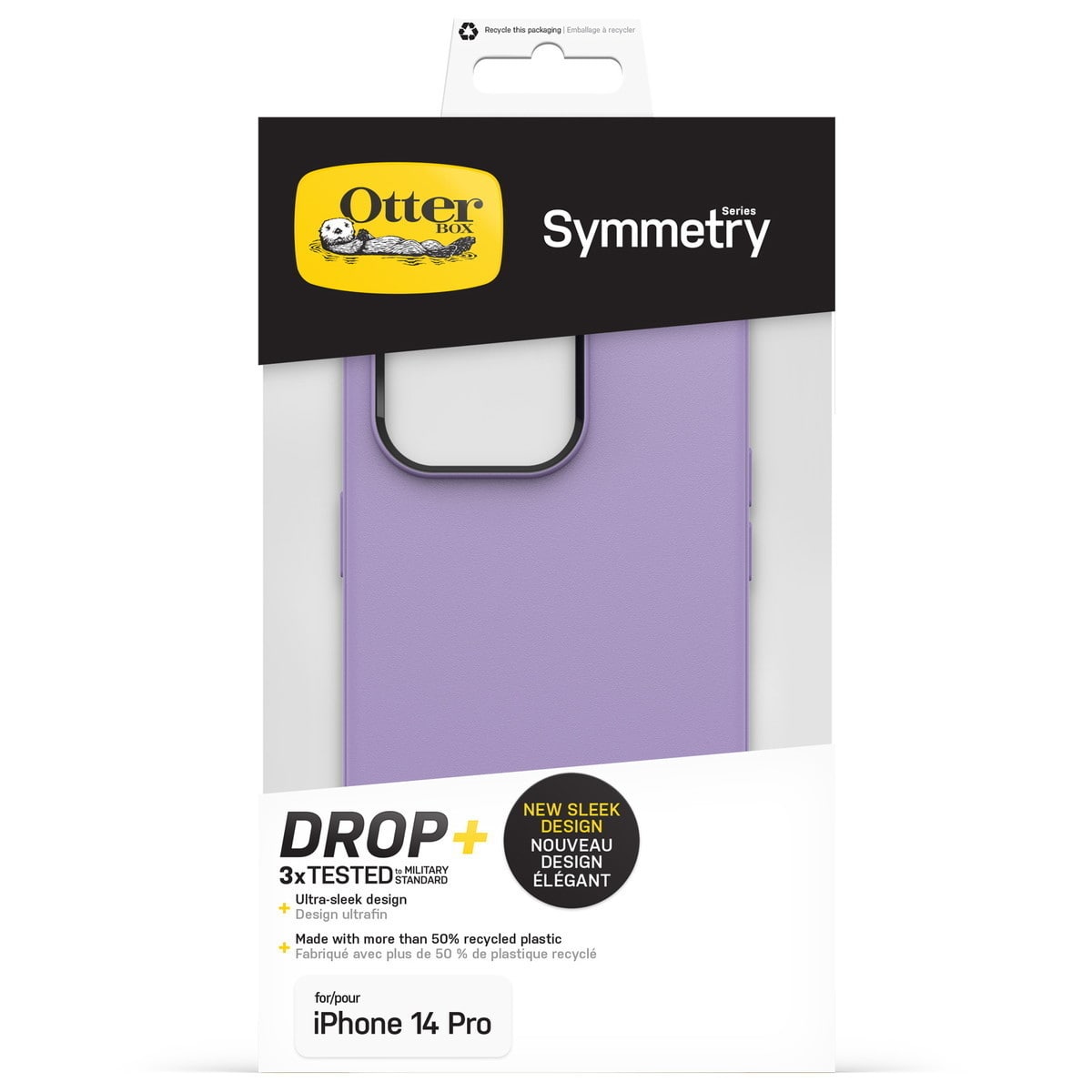[OUTLET] iPhone 14 Pro スマホスマホケース スマホカバー ユーライラックイット(パープル) 耐衝撃 OtterBox[オッターボックス] Symmetry[シンメトリー] (77-88515)