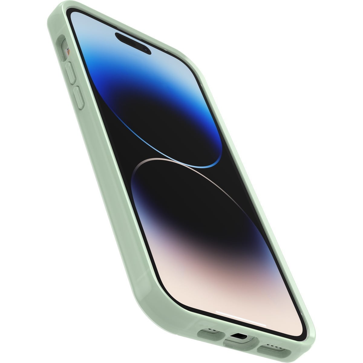 [OUTLET] iPhone 14 Pro Max スマホケース スマホカバー MagSafe対応 耐衝撃 抗菌 セージアドバイス(グリーン/花柄) OtterBox[オッターボックス] Symmetry Clear[シンメトリー クリア] Antimicrobial (77-88652)