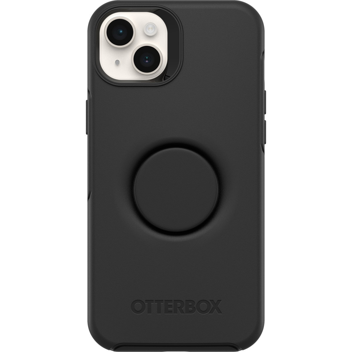 [OUTLET] iPhone 14 Plus スマホケース スマホカバー スマホグリップ/スマホスタンド内蔵 Black(ブラック) OtterBox[オッターボックス] OTTER+POP Symmetry[オッター・ポップ シンメトリー] (77-88743)